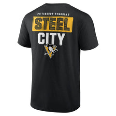 NHL Black Pittsburgh Penguins Territorial T-Shirt