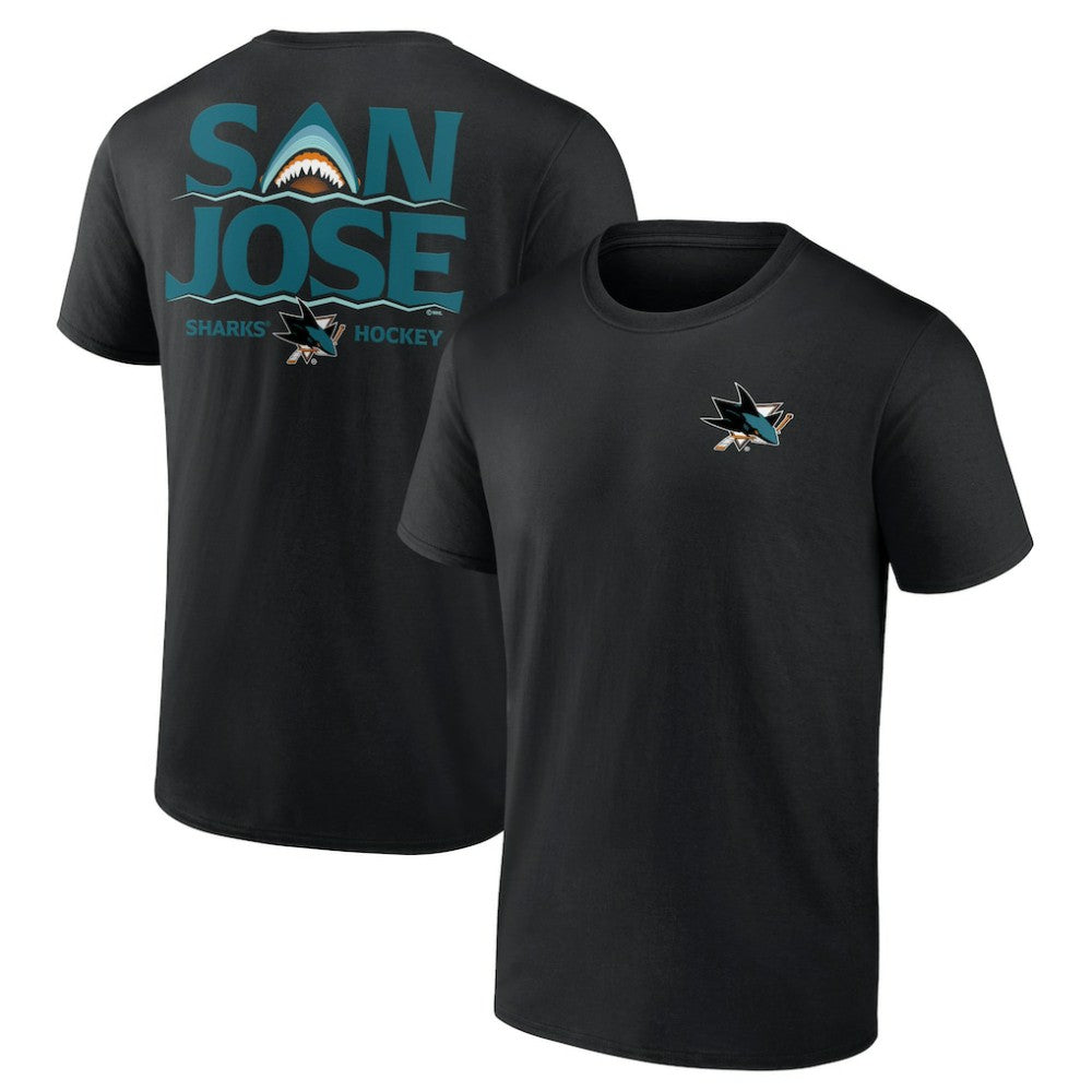 NHL Black San Jose Sharks Territorial T-Shirt