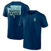 NHL Deep Sea Blue Seattle Kraken Territorial T-Shirt