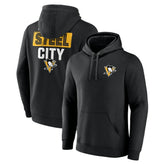 NHL Black Pittsburgh Penguins Territorial Pullover Hoodie