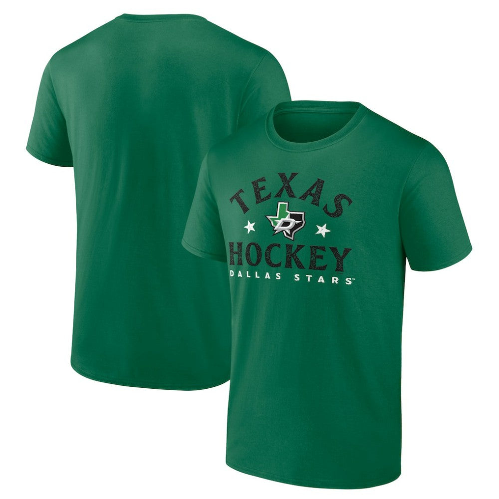 NHL Kelly Green Dallas Stars Shout Out T-Shirt