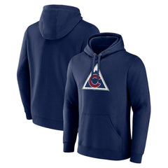 NHL Navy Colorado Avalanche Alternate Team Logo Pullover Hoodie