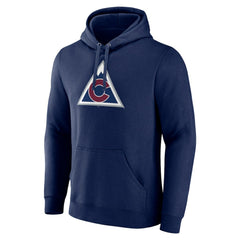 NHL Navy Colorado Avalanche Alternate Team Logo Pullover Hoodie