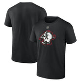 NHL Black Buffalo Sabres Alternate Logo T-Shirt