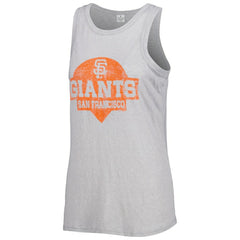 MLB San Francisco Giants Soft as a Grape Women's Tri-Blend Tank Top