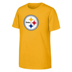 Outerstuff Youth Primary Logo T-Shirt - Pittsburgh Steelers