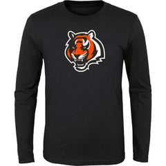 Youth Primary Logo Long Sleeve T-Shirt - Cincinnati Bengals