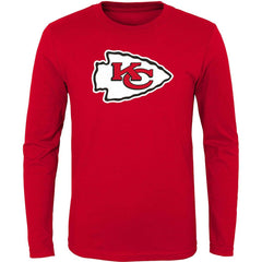 Youth Primary Logo Long Sleeve T-Shirt - Kansas City Chiefs