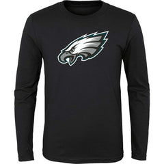 Youth Primary Logo Long Sleeve T-Shirt - Philadelphia Eagles