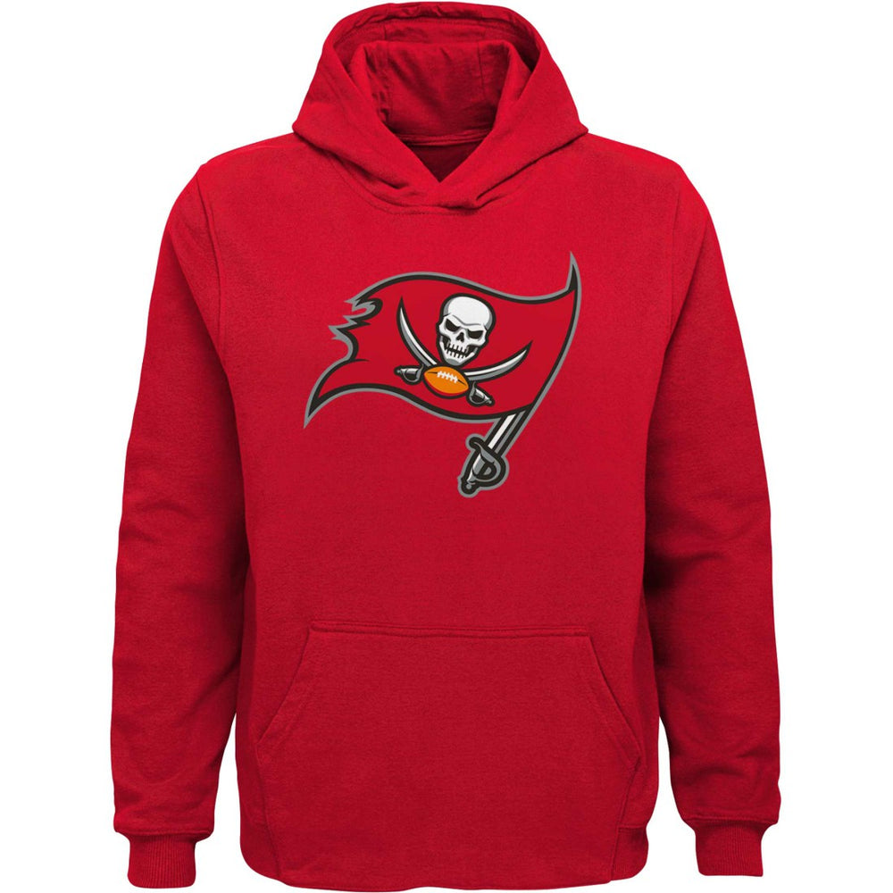 Youth Team Logo Pullover Hoodie - Tampa Bay Buccaneers