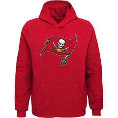 Youth Team Logo Pullover Hoodie - Tampa Bay Buccaneers