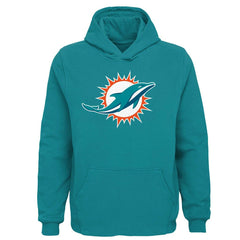 Youth Team Logo Pullover Hoodie - Miami Dolphins
