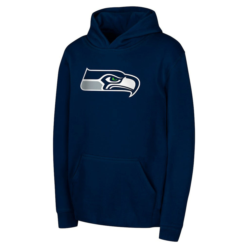 Youth Team Logo Pullover Hoodie - Seattle Seahawks