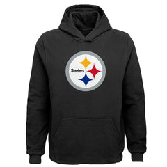 Youth Team Logo Pullover Hoodie - Pittsburgh Steelers