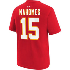 Patrick Mahomes Youth Player Name & Number T-Shirt - Kansas City Chiefs
