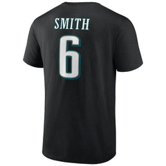 DeVonta Smith Icon Player Name & Number T-Shirt - Philadelphia Eagles