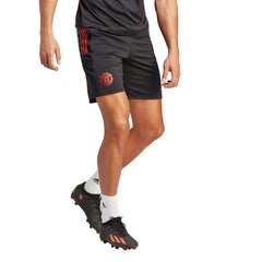 Manchester United 2023/24 Training AEROREADY Shorts - Adidas Black