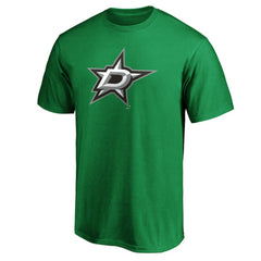 NHL Kelly Green Dallas Stars Primary Logo T-Shirt