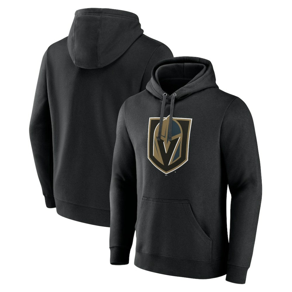 NHL Black Vegas Golden Knights Primary Team Logo Pullover Hoodie