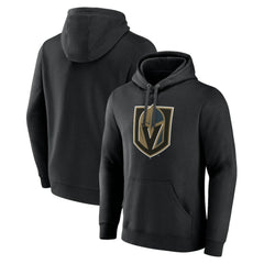 NHL Black Vegas Golden Knights Primary Team Logo Pullover Hoodie