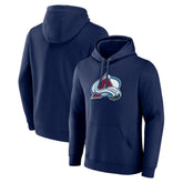 NHL Navy Colorado Avalanche Primary Team Logo Pullover Hoodie