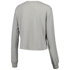 MLB Atlanta Braves The Wild Collective Women's Cropped Long Sleeve T-Shirt