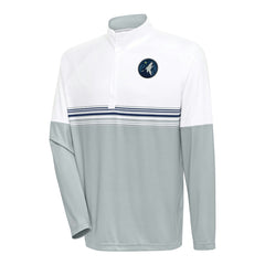 NBA Minnesota Timberwolves Antigua Bender Quarter-Zip Pullover Top