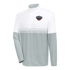 NBA New Orleans Pelicans Antigua Bender Quarter-Zip Pullover Top