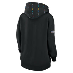 Women's 2023 NFL Crucial Catch Club Pullover Hoodie - Houston Texans