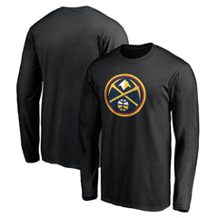 NBA Denver Nuggets Primary Team Logo Long Sleeve T-Shirt sale