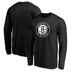 NBA Brooklyn Nets Primary Team Logo Long Sleeve T-Shirt