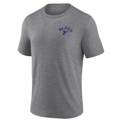 NHL Heather Gray St. Louis Blues Fanatics Winger Tri-Blend T-Shirt