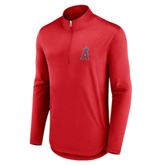 MLB Los Angeles Angels Fanatics Quarterback Quarter-Zip Top