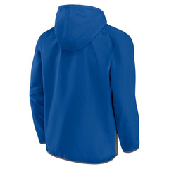NBA Philadelphia 76ers Anorak Flagrant Foul Color-Block Raglan Hoodie Half-Zip Jacket