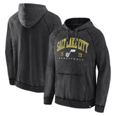 NBA Utah Jazz Foul Trouble Snow Wash Raglan Pullover Hoodie