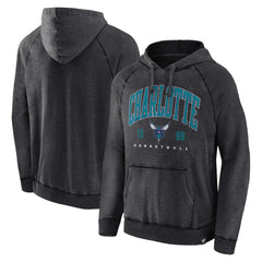 NBA Charlotte Hornets Foul Trouble Snow Wash Raglan Pullover Hoodie