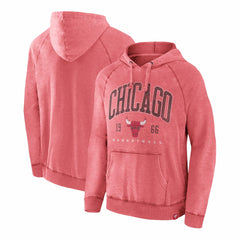 NBA Chicago Bulls Foul Trouble Snow Wash Raglan Pullover Hoodie