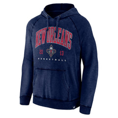 NBA New Orleans Pelicans Foul Trouble Snow Wash Raglan Pullover Hoodie