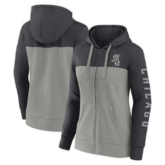 MLB Chicago White Sox Fanatics Women's City Ties Hoodie Full-Zip Sweatshirt