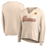 NBA Phoenix Suns Women's Go For It Long Sleeve Notch Neck T-Shirt