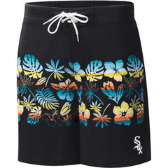 MLB Chicago White Sox G-III Sports by Carl Banks Breeze Volley Swim Shorts