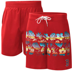 MLB Boston Red Sox G-III Sports by Carl Banks Breeze Volley Swim Shorts