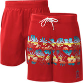 MLB Los Angeles Angels G-III Sports by Carl Banks Breeze Volley Swim Shorts