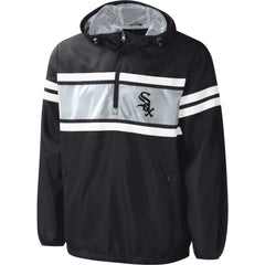 MLB Chicago White Sox G-III Sports by Carl Banks Game Score Quarter-Zip Windbreaker
