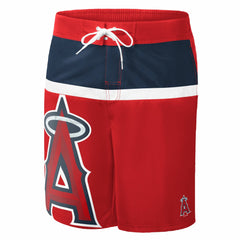 MLB Los Angeles Angels G-III Sports by Carl Banks Sea Wind Swim Shorts