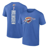 NBA Chet Holmgren Oklahoma City Thunder Playmaker Team Name & Number T-Shirt