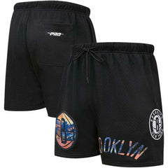NBA Brooklyn Nets Pro Standard City Scape Mesh Shorts