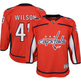 NHL Red Tom Wilson Washington Capitals Youth 2022/23 Premier Player Jersey