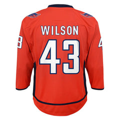 NHL Red Tom Wilson Washington Capitals Youth Home Replica Player Jersey