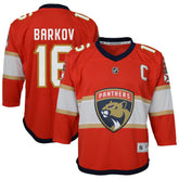 NHL Red Aleksander Barkov Florida Panthers Youth Home Captain Replica Player Jersey